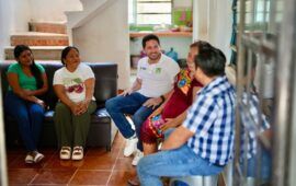 “En Chetumal, seguimos escuchando a la gente, el trabajo en territorio no se detiene”: Renán Sánchez Tajonar