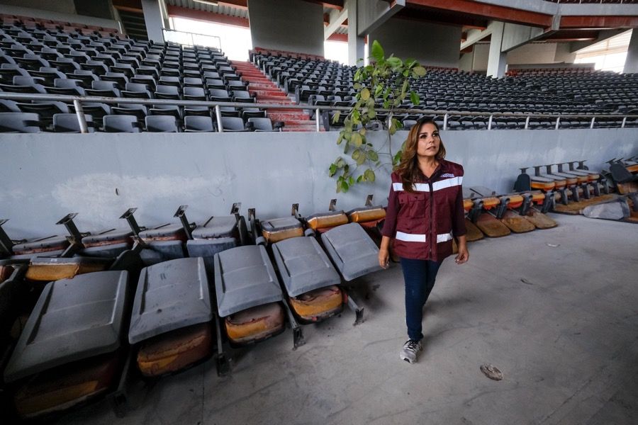 “Esa obra le costó al pueblo mucho dinero y no puede quedar así”, dice Mara sobre Auditorio del Bienestar