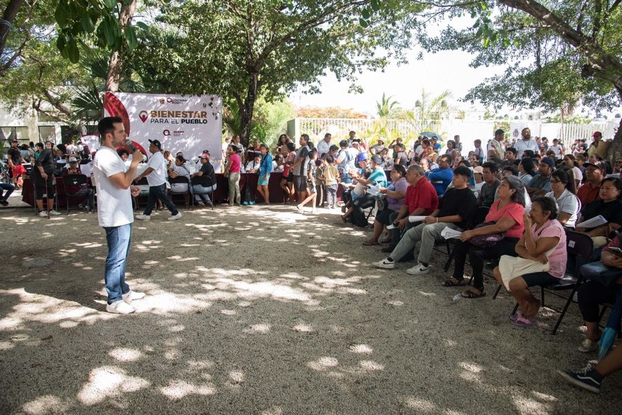 “Más de mil 200 cancunenses atendidos en la Asamblea Bienestar para el Pueblo”: Pablo Bustamante