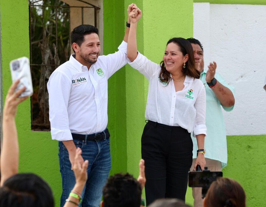 FUERTE SEÑAL DEL PVEM HACIA EL 2027 EN COZUMEL | Inauguran Karen Castrejón y Renán Sánchez Tajonar la Casa Verde en la isla