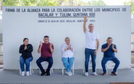 Diego Castañón consolida su proyecto para la diputación federal con eventos en Bacalar y JM Morelos