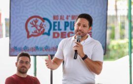 Respalda Renán Sánchez Tajonar la consulta ciudadana en defensa de los arrecifes de Cozumel