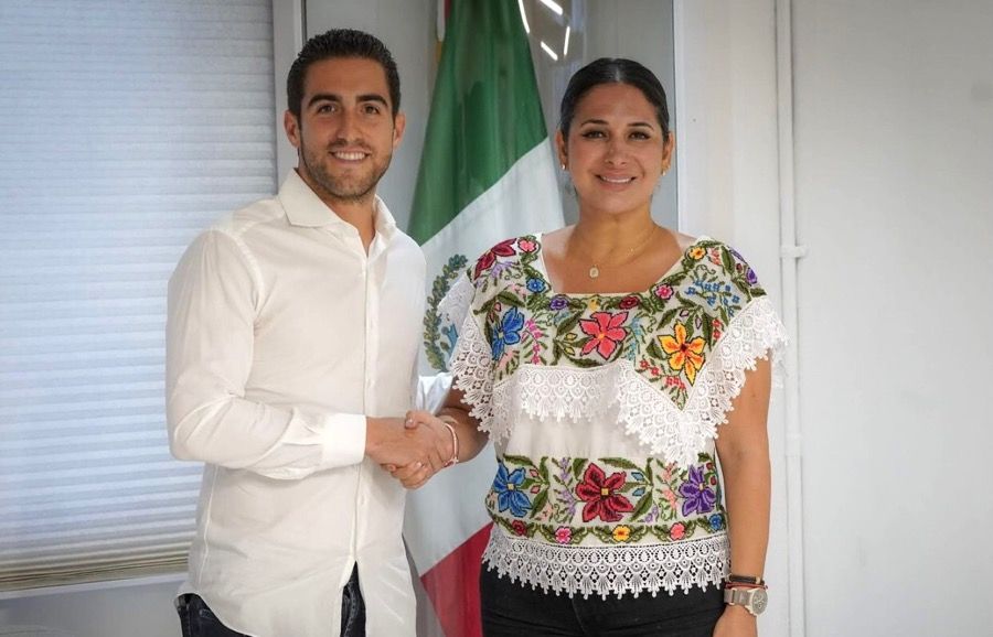 Estefanía y Gino se toman la foto y se muestran como proyectos aliados para el 2027