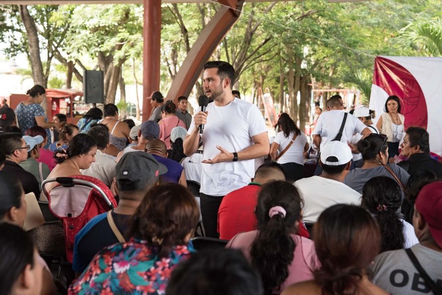 “Más de 2,700 cancunenses atendidos en las Asambleas Informativas “Bienestar para el Pueblo”: Pablo Bustamante