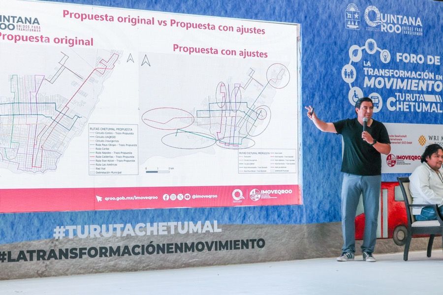 Crearán ruta “Universidades” en Chetumal | IMOVEQROO presenta resultados preliminares de consulta ciudadana para el transporte público