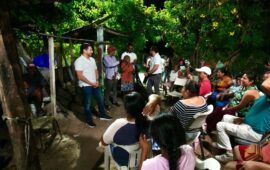 Renán Sánchez Tajonar recorre Chetumal para robustecer la fuerza del Verde en Quintana Roo
