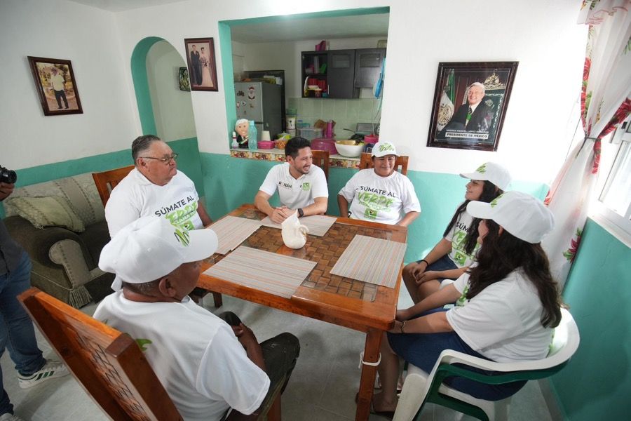 “Por el futuro de Quintana Roo, todos somos verdes” | Renán Sánchez Tajonar dice que ya suman más de 35 mil afiliados en el estado