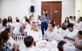 Estefanía ya se mueve en Chetumal, y se consolida como opción para la gubernatura en 2027
