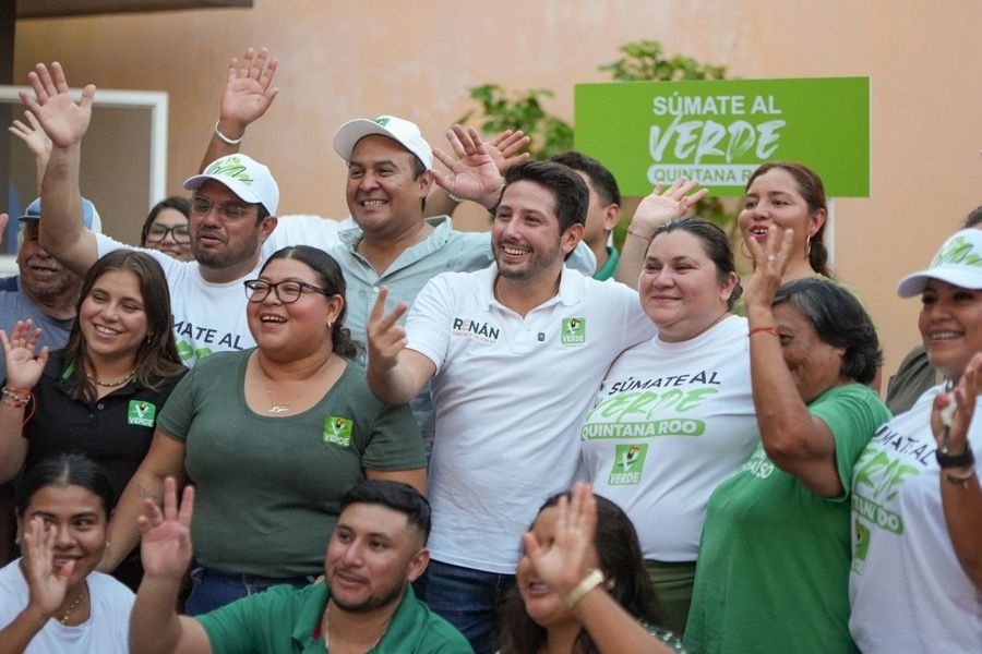 “Gracias por sumarse a este movimiento” | Confirma Renán Sánchez Tajonar que el Partido Verde ya tiene más de 50 mil afiliados