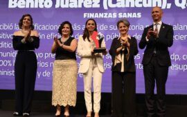 Recibe Ana Paty Peralta premio a las Mejores Prácticas De Gobiernos Locales 2025