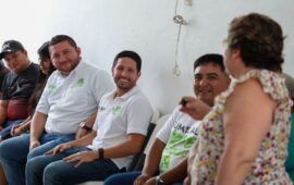 Renán Sánchez Tajonar fortalece la presencia del Verde en Lázaro Cárdenas