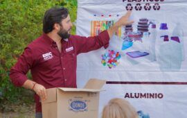 Eric Arcila anuncia que ya hay más de 1500 cancunenses beneficiados con el programa “Recicla y Protege”