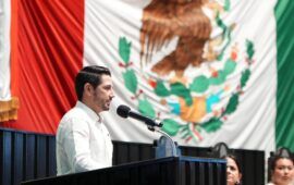 En postura ante el Congreso, Renán Sánchez Tajonar respalda Tercer Informe de Mara Lezama