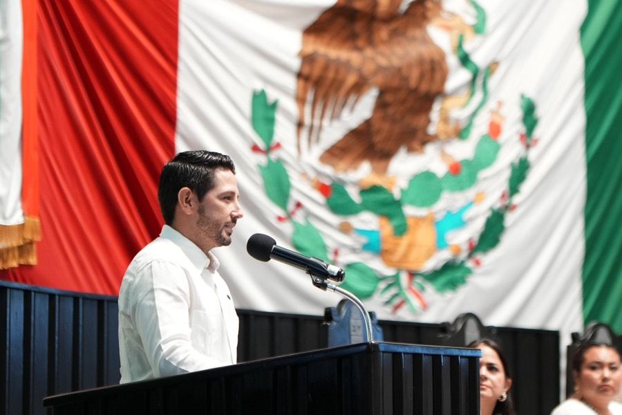 En postura ante el Congreso, Renán Sánchez Tajonar respalda Tercer Informe de Mara Lezama