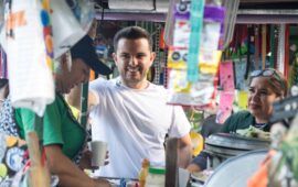 “Llevamos el mensaje de transformación y bienestar a todos los tianguis de Cancún”: Pablo Bustamante