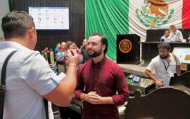 Resalta Eric Arcila que la Fracción Parlamentaria de Morena en el Congreso del Estado trabaja aprobando leyes clases para el desarrollo de las y los quintanarroenses