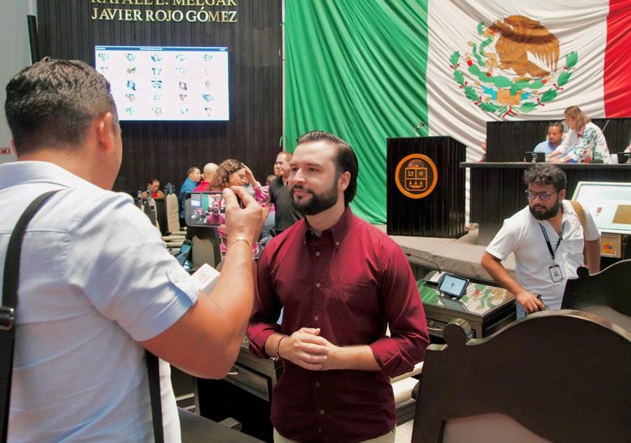 Resalta Eric Arcila que la Fracción Parlamentaria de Morena en el Congreso del Estado trabaja aprobando leyes clases para el desarrollo de las y los quintanarroenses