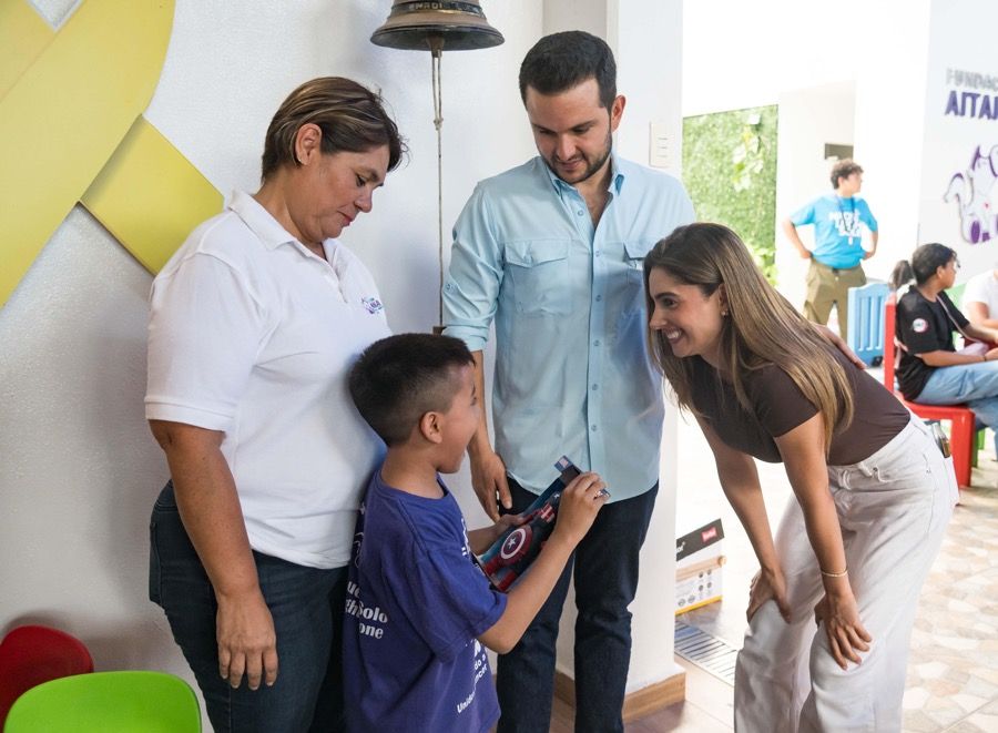 “Con Fundación Aitana, las niñas y niños no están solos en su lucha”: Pablo Bustamante