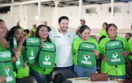 “El Partido Verde se sigue fortaleciendo en Cozumel”: Renán Sánchez Tajonar