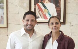 “Fortalecer lazos de coordinación institucional” | Se reúnen Renán Sánchez Tajonar y Ana Paty Peralta