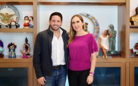 Renán Sánchez Tajonar se reúne con Atenea Gómez Ricalde para fortalecer la colaboración institucional