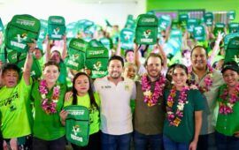 Renán Sánchez Tajonar inaugura la Casa Verde en Playa del Carmen