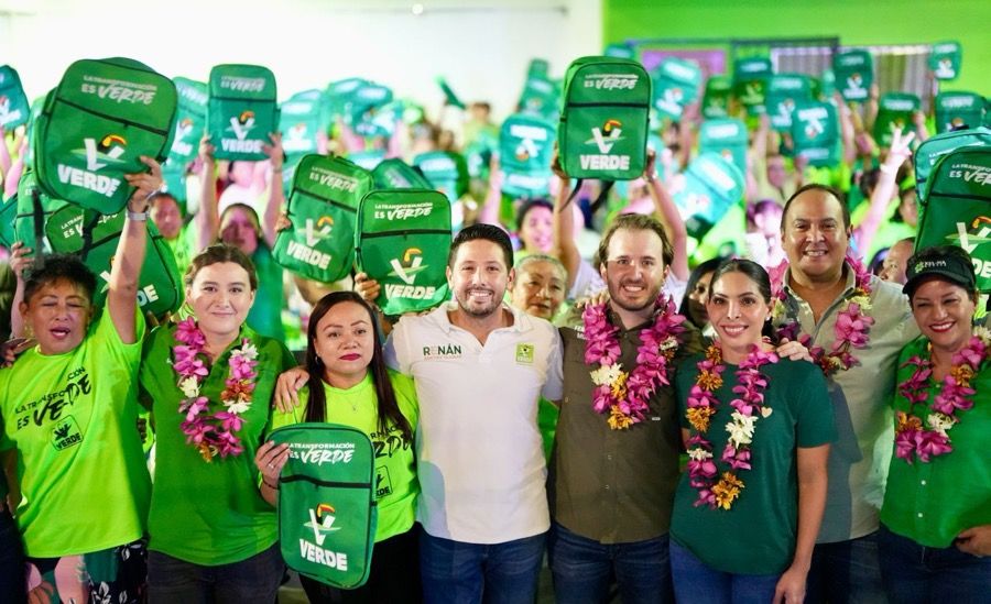 Renán Sánchez Tajonar inaugura la Casa Verde en Playa del Carmen