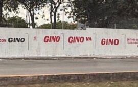 “ES CON GINO” | Para recuperar la centralidad política, Gino prepara Informe multitudinario y pintan bardas con su nombre