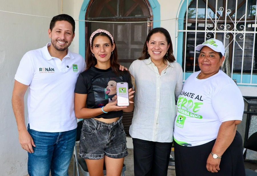 “Uno de cada diez afiliados del Partido Verde en México es de Quintana Roo”: Renán Sánchez Tajonar