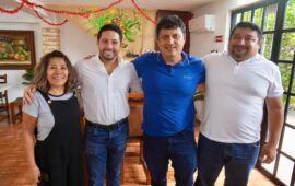 Renán Sánchez Tajonar se reúne con liderazgos de Felipe Carrillo Puerto y Bacalar para consolidar la estructura territorial del Partido Verde