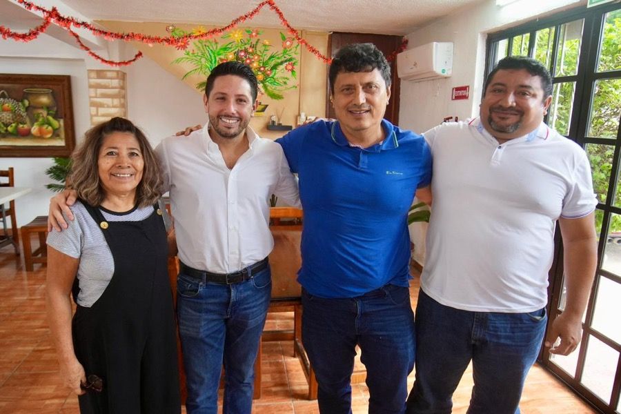 Renán Sánchez Tajonar se reúne con liderazgos de Felipe Carrillo Puerto y Bacalar para consolidar la estructura territorial del Partido Verde