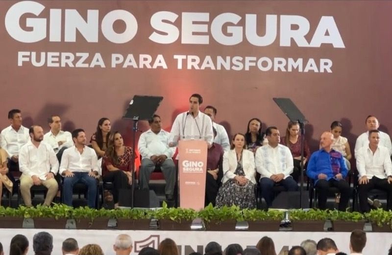 APOYO TOTAL DE MARA | Gino junta a la nomenklatura de MORENA en su Informe, y refrenda que es el candidato más fuerte