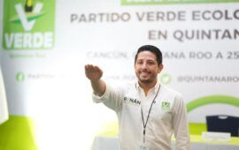 Reeligen a Renán Sánchez Tajonar como dirigente del Verde para el periodo 2025-2028