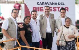 “Escuchar y atender a la gente es la base del bienestar”, asegura Pablo Bustamante al encabezar la Caravana número 40 en Leona Vicario