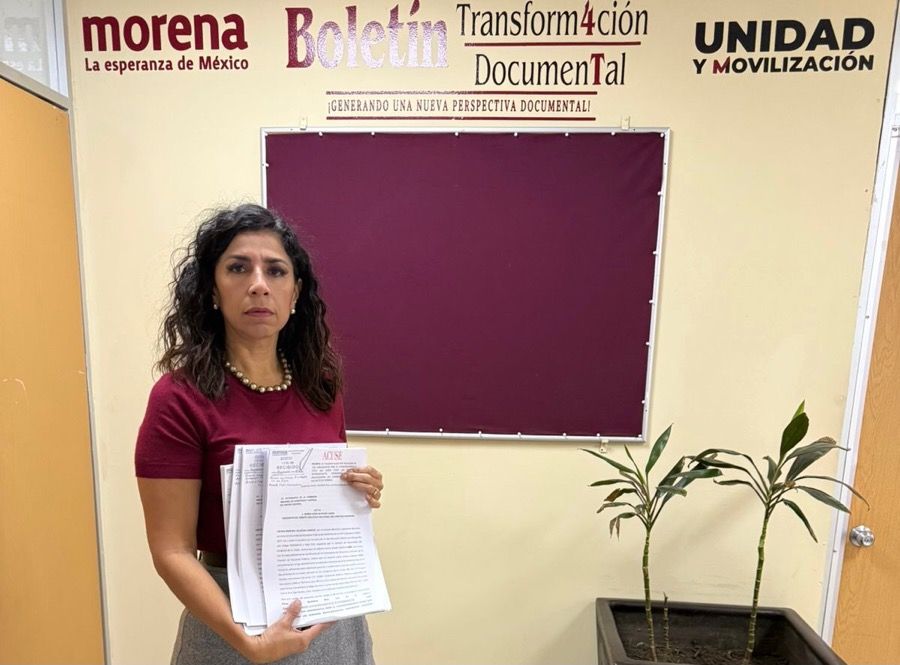 Denuncia Marybel ante el CEN de MORENA campaña de “guerra sucia” en su contra