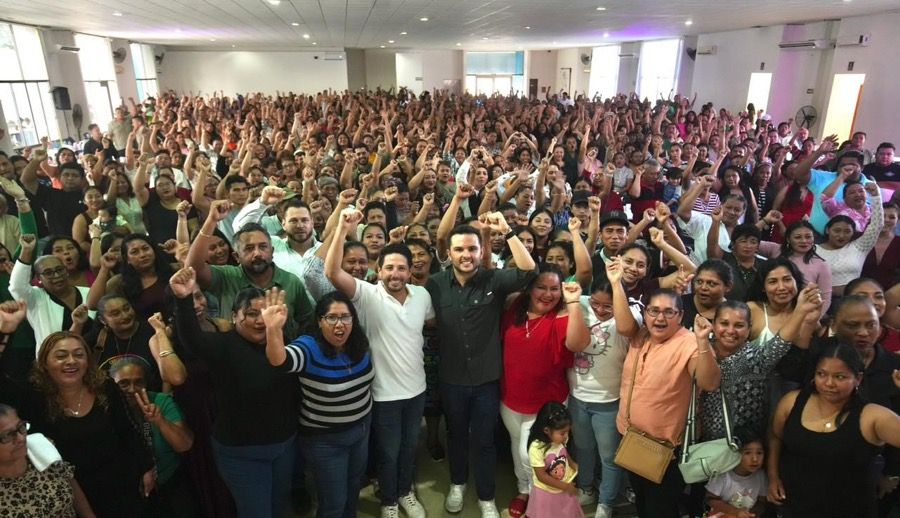 Renán Sánchez Tajonar reconoce la fuerza ciudadana en Cancún y reafirma el compromiso con la transformación