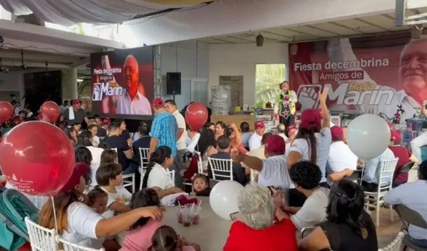 “El próximo año nos traerá muchas sorpresas; ya lo verán” | Primer evento público a favor de Rafa Marín