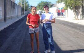 “TRANSFORMAR ENTORNOS URBANOS” | Supervisa Ana Paty trabajos en la calle 36 de la supermanzana 103