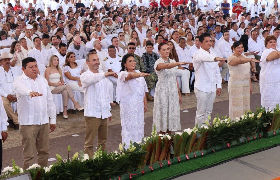 En el 10º. aniversario del municipio, Blanca Merari anuncia el Plan Estratégico Puerto Morelos 2050