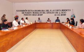 Aprueba Cabildo de Puerto Morelos creación del Consejo General de Construcción de Paz y Justicia Cívica