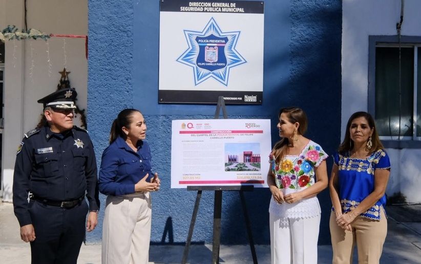 Anuncia Mara Lezama nueva base de seguridad en Felipe Carrillo Puerto con inversión de 26 MDP