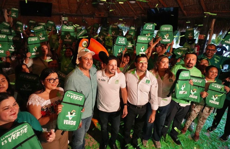 “El Partido Verde continúa recorriendo Quintana Roo y fortalece su estructura en Isla Mujeres”: Renán Sánchez Tajonar