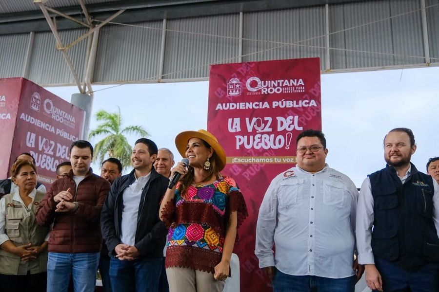 Realiza Mara Lezama jornada de “La Voz del Pueblo” en Cozumel; atienden a más de 1400 personas