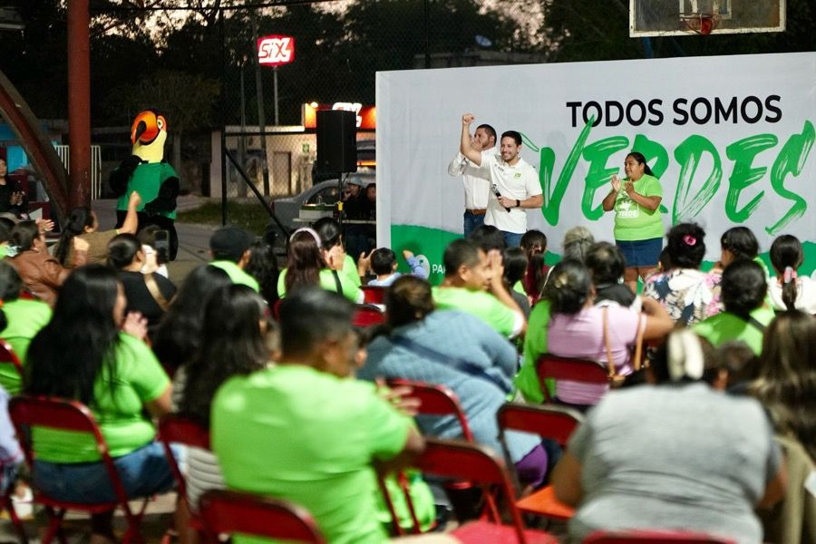 Renán Sánchez refrenda alianza del Verde con la Cuarta Transformación y fortalece la estructura en los 11 municipios de Quintana Roo