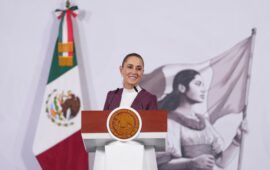 MÁS TENSIÓN ENTRE MORENA Y VERDE | Sheinbaum dice que no está de acuerdo con candidatura de esposa del gobernador de SLP