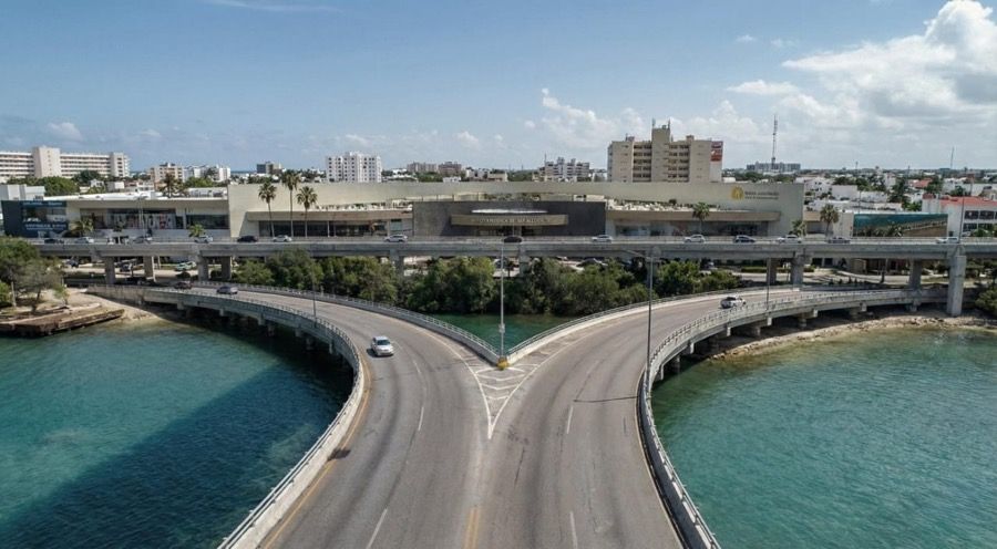 Proyectan dos rutas de autobús que atravesarán el Puente Nichupté