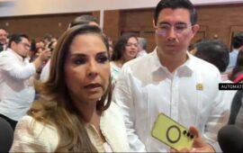 “Soy respetuosa de los tiempos” | Mara prefiere no hablar aun de la llegada de Rafa Marín al estado, pero dice que hay buena relación con todos