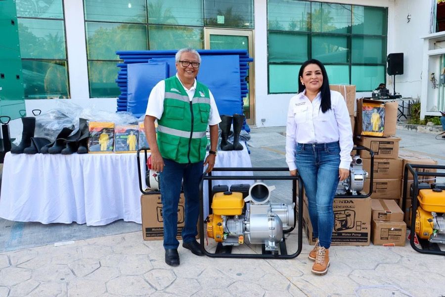Puerto Morelos realiza inversión para fortalecer la atención de emergencias hidrometeorológicas