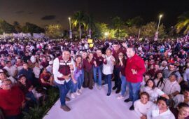 Gino hace un multitudinario “destape” en Chetumal ¿el marismo manda mensaje de que la estructura local es suya y no hay dos opciones?