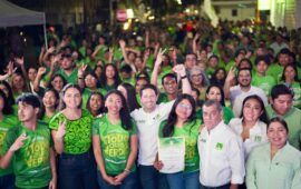Renán Sánchez Tajonar inaugura la Casa Verde y toman protesta a la Coordinación Juvenil en Othón P. Blanco